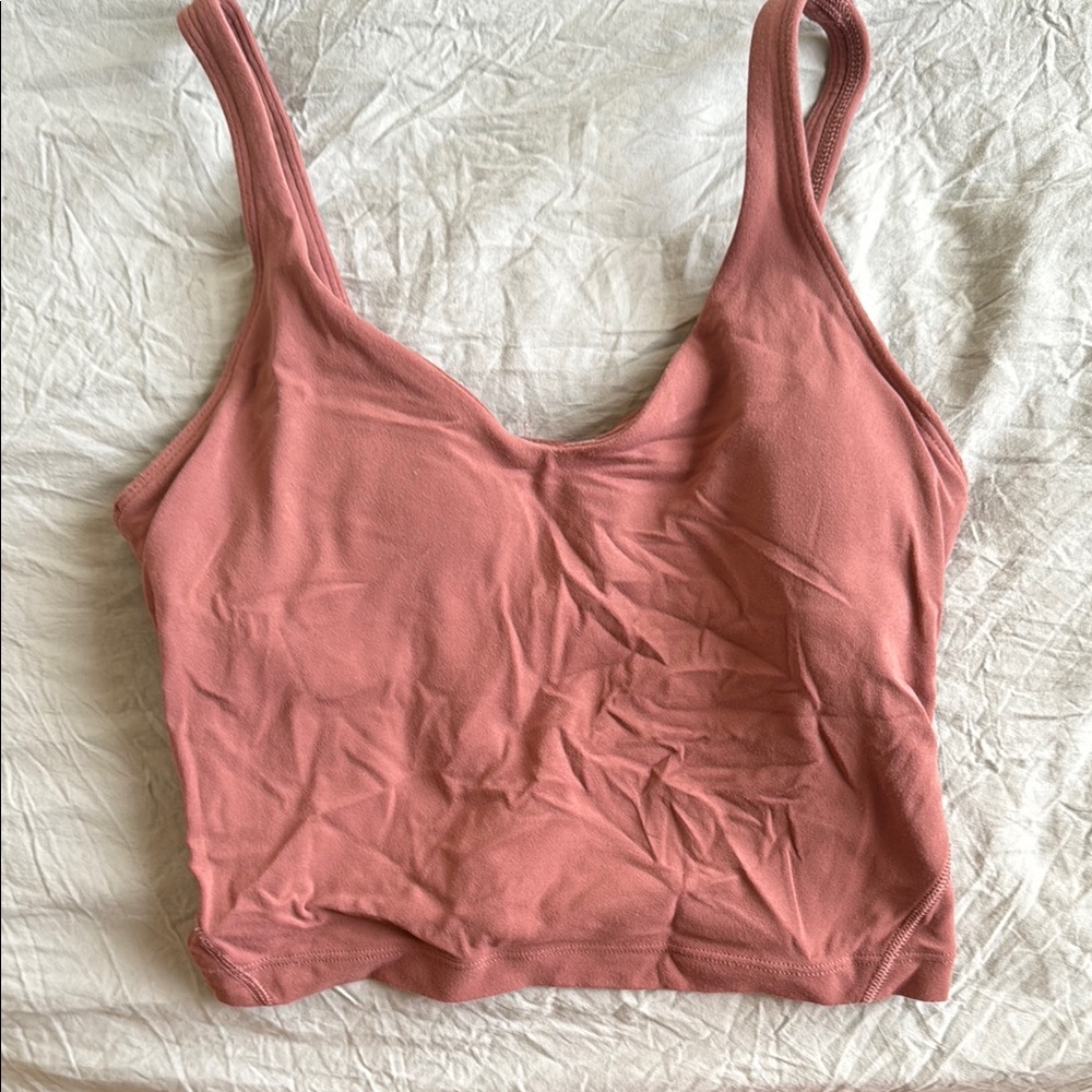Lululemon Athletica Pink Tank Top
